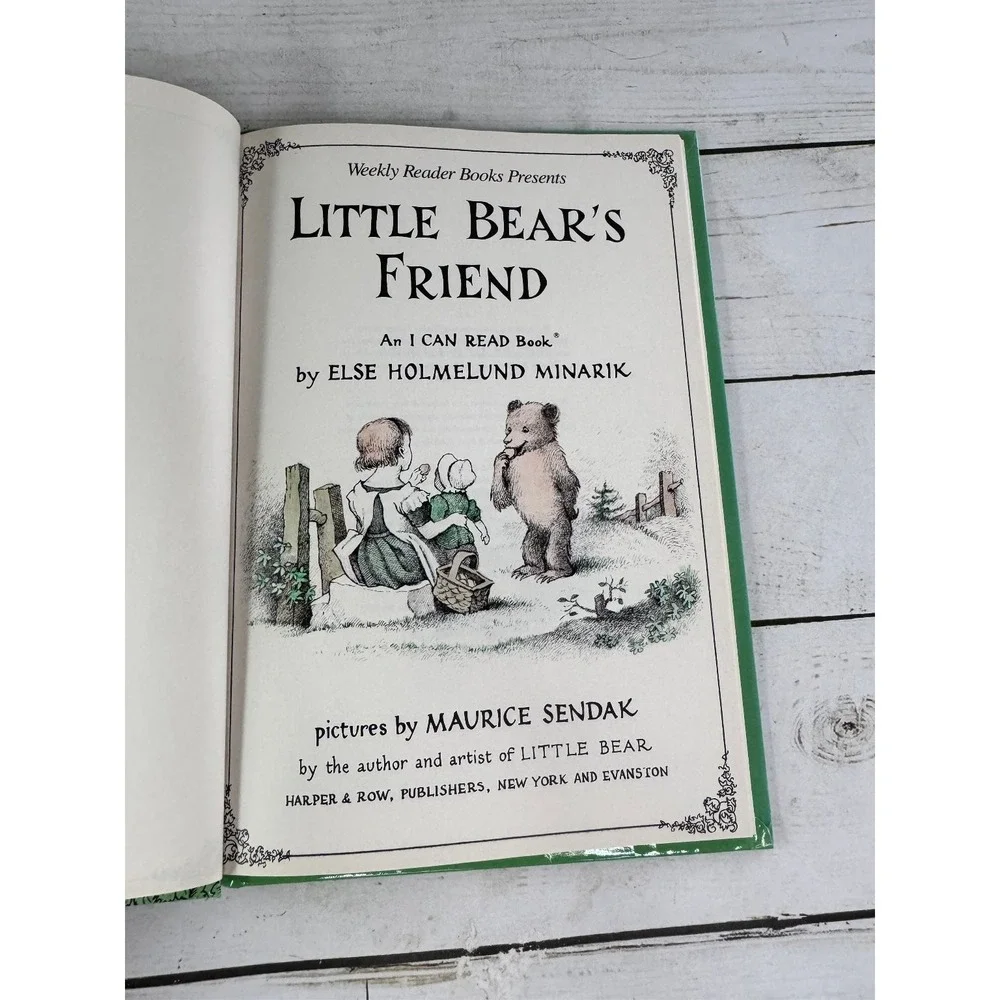 Vintage I Can Read Books Lot of 8 Hardcover Little Bear Frog and Toad Amelia